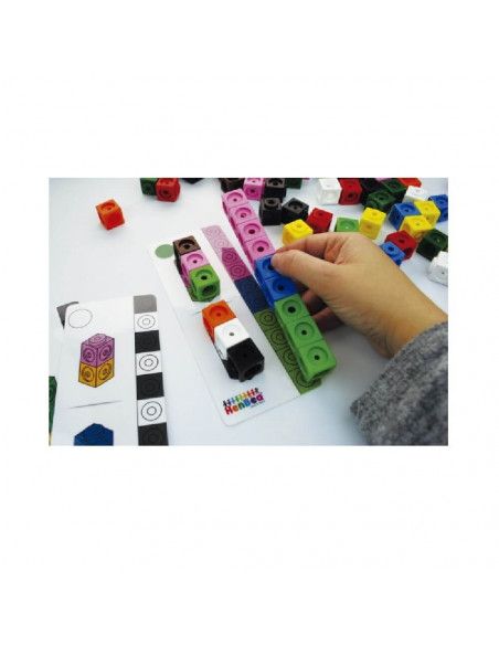 Cubos Mathlink para aprender números y colores Henbea