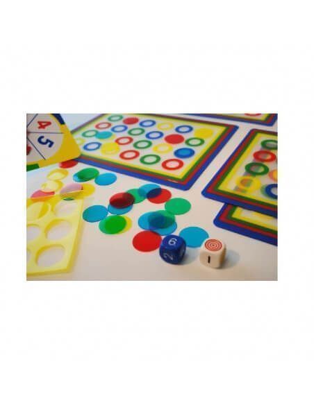material educativo de clasificación y conteo Colorín