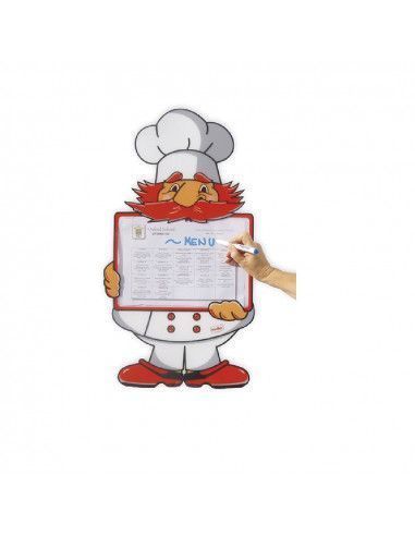 CARTEL PARA MOSTRAR EL MENU MR. CHEF...
