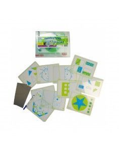 Pack de tarjetas y espejos simetrías Henbea juego educativo
