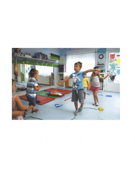 Set psicomotricidad gruesa Henbea con actividades variadas