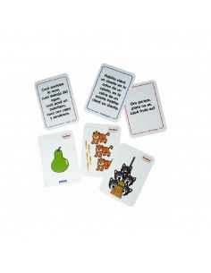 Tarjetas de adivinanzas rimas y trabalenguas Henbea