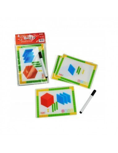 Tarjetas de actividades Base 10 Henbea para aprender matemáticas
