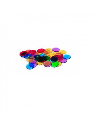 CUENTAS TRANSPARENTES DE COLORES 250...