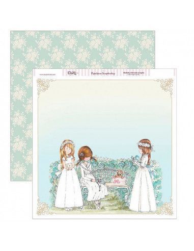 Papel niña para realizar scrapbookin...