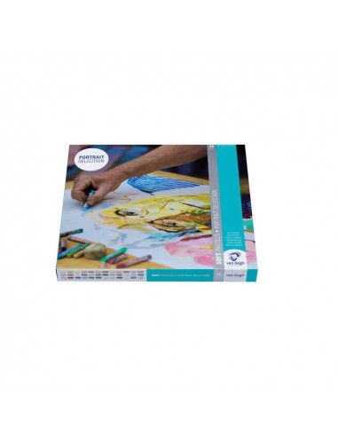 Set 36 pasteles suaves van gogh