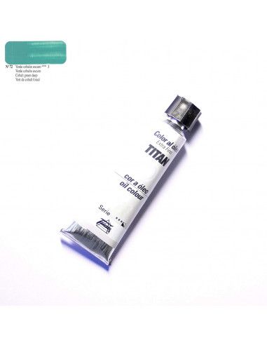 Oleo 20 ml verde cobalto oscuro nº 0072
