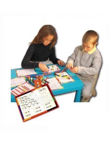 Juego de tarjetas con actividades matemáticas Henbea"
