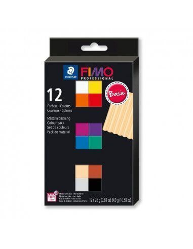 Fimo professional pack 12 medias...