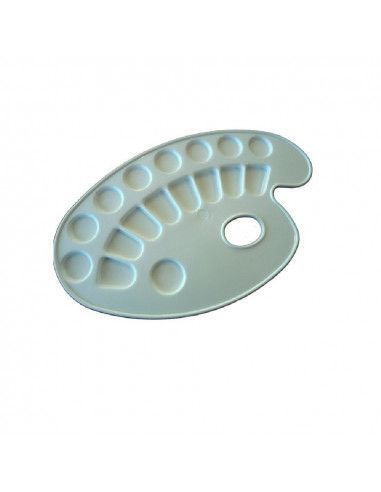 Paleta de plastico para acuarela y...