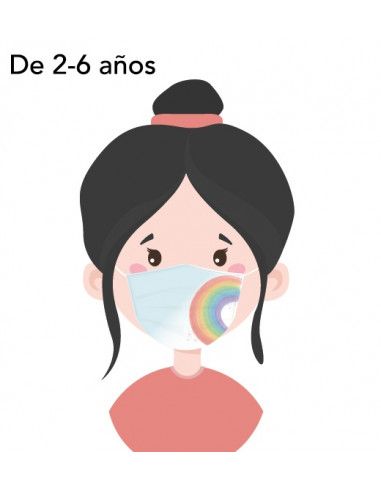 Mascarilla molona infantil...