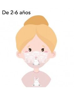 Mascarilla molona infantil...