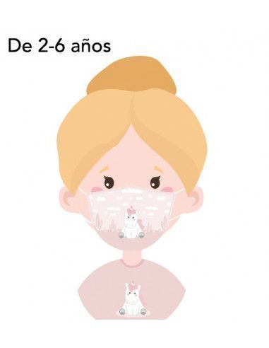 Mascarilla molona infantil...