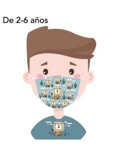 Mascarilla molona infantil...