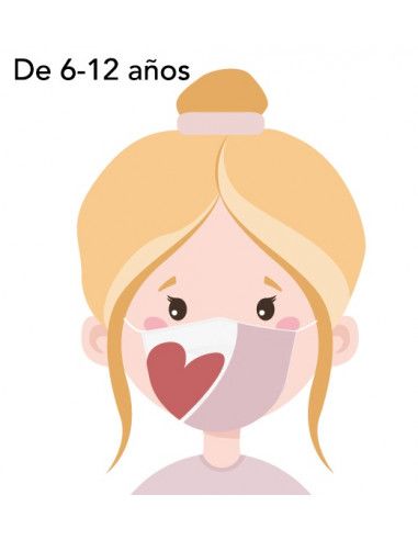 Mascarilla molona infantil...