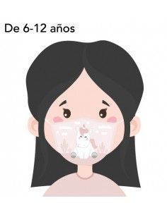 Mascarilla molona infantil...
