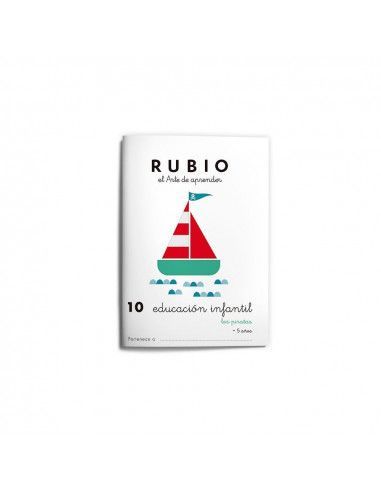 Cuaderno rubio educacion infantil 10...