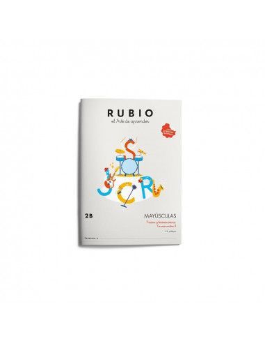 Cuaderno rubio mayusculas 2b