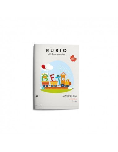 Cuaderno rubio mayusculas 3