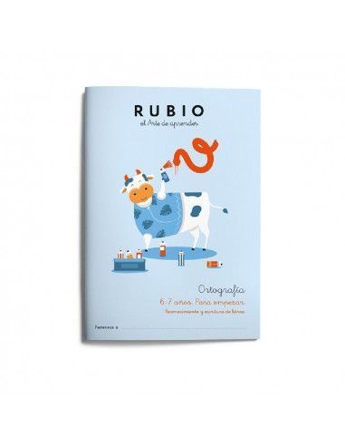 Cuaderno rubio ortografia 1 6-7 años...