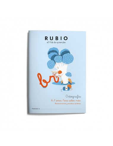 Cuaderno rubio ortografia 2 6-7 años...