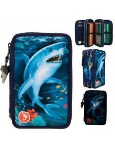 Estuche triple led dino...