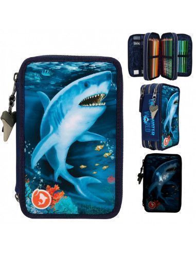 Estuche triple led dino world modelo...