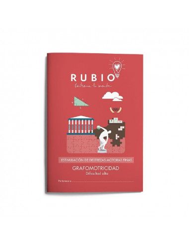 Cuaderno rubio grafomotricidad...