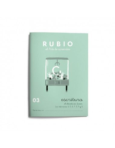 Cuaderno escritura rubio 03...