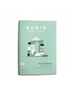 Cuaderno escritura rubio 05...