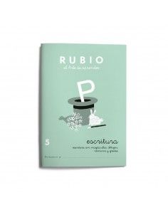 Cuaderno escritura rubio 5...