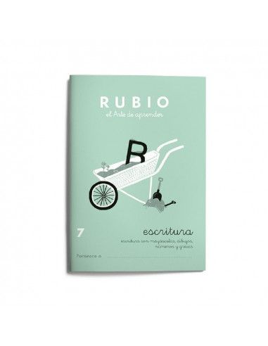 Cuaderno escritura rubio 7 escritura...
