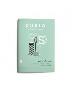 Cuaderno escritura rubio 8...
