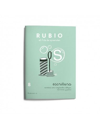 Cuaderno escritura rubio 8 escritura...