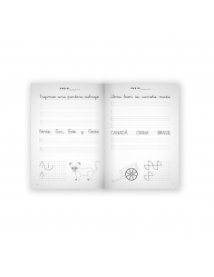 Cuaderno escritura rubio 8... 2