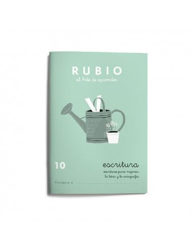 Cuaderno escritura rubio 10 escritura...