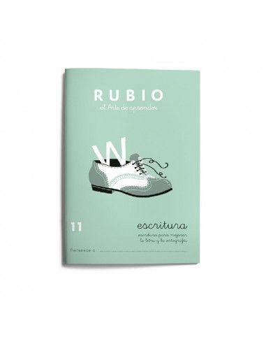 Cuaderno escritura rubio 11 escritura...