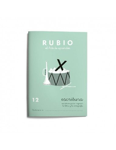 Cuaderno escritura rubio 12 escritura...