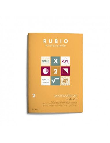 Cuaderno rubio matematicas 2 evolucion