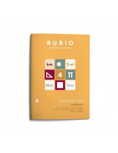 Cuaderno rubio matematicas 4 evolucion