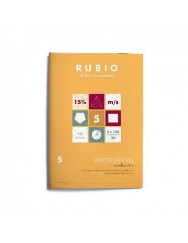 Cuaderno rubio matematicas 5 evolucion