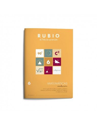 Cuaderno rubio matematicas 6 evolucion