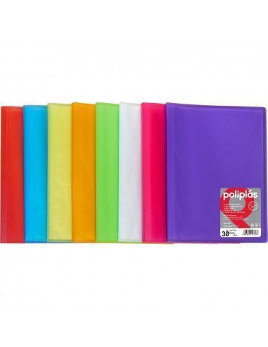 Carpeta de 30 fundas poliplas formato...