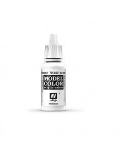 Pintura Modelcolor Blanco Brillo 17ml Vallejo para modelismo