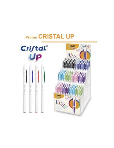 EXPOSITOR BOLIGRAFOS BIC CRISTAL UP...