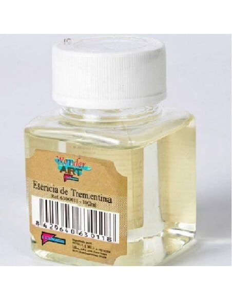 FRASCO 100 ML ESENCIA TREMENTINA WONDER ART