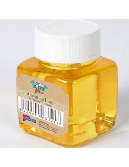 FRASCO DE 100 ML DE ACEITE DE LINO WONDE ART