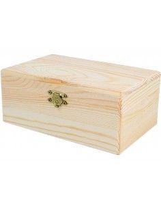 Caja de madera de pino...