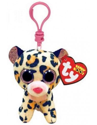 Beanie boos clip livvie leopardo...