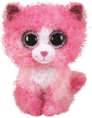 Beanie boos gato reagan color rosa 15cm